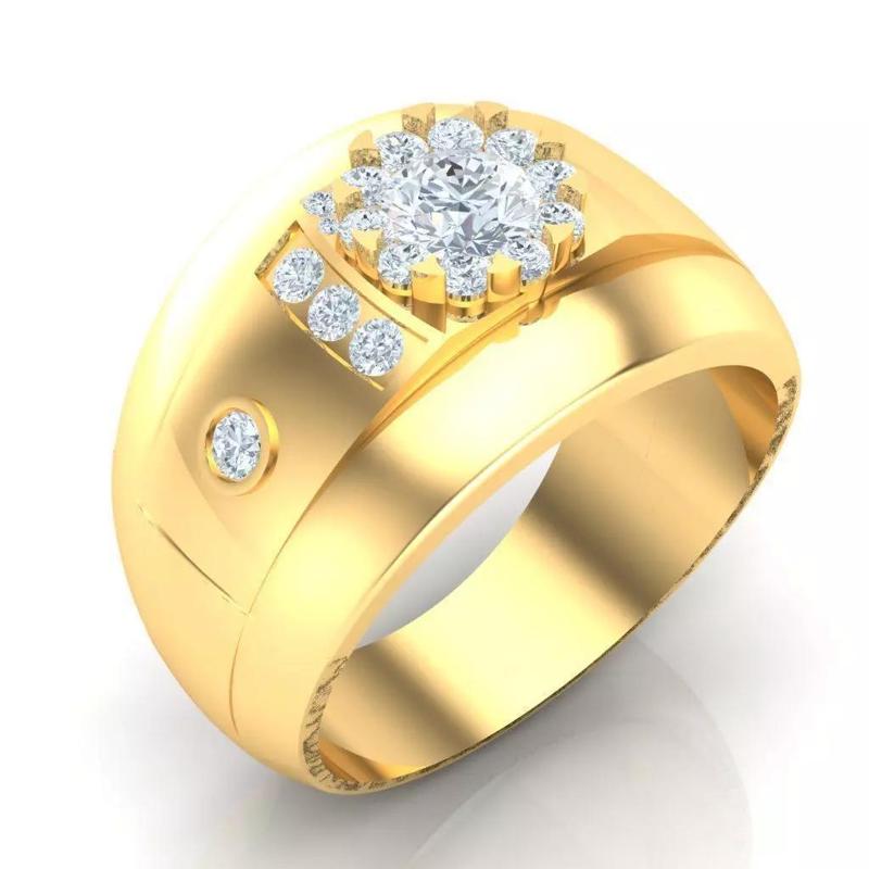 Diamond Man Ring Jewelry 1MR099