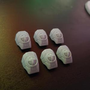 Space Communist Shoulder Pads