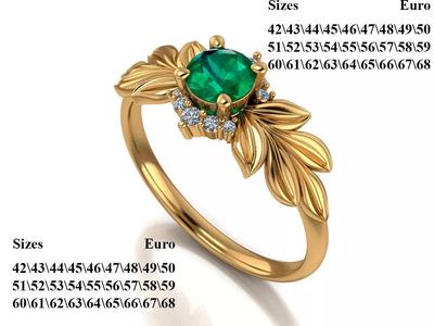 Diamond wedding ring twigs