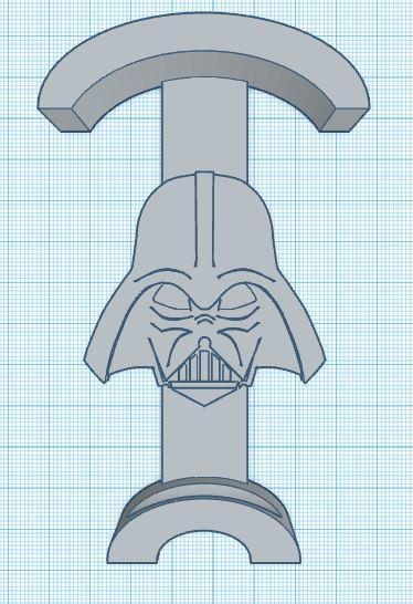 Darth Vader - LoungeFly/Minnie Ear Display Hook