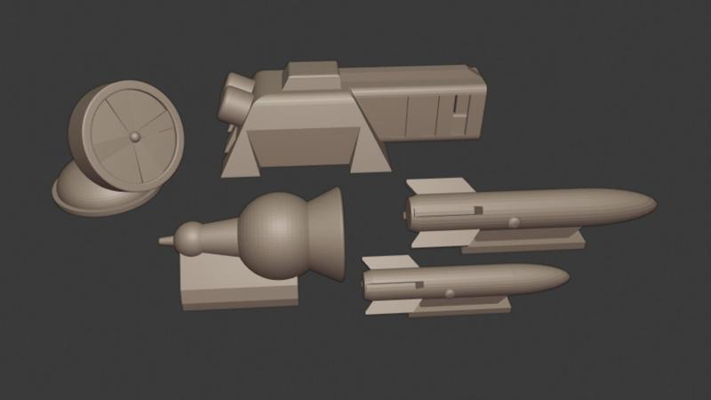 Gaslands Weird Weapon Number Two Set