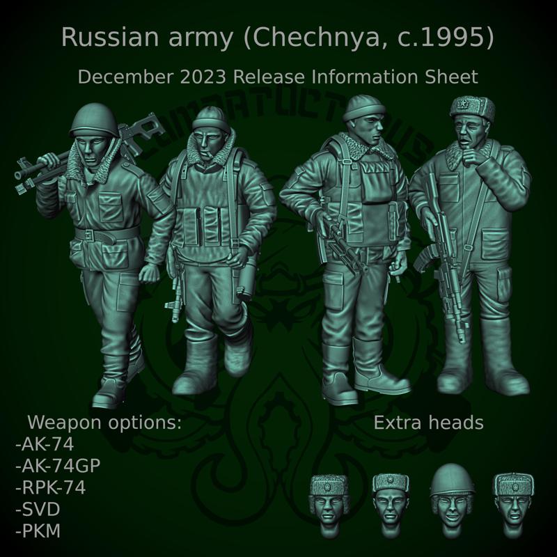 Patreon pack 28 - December - Russian Army in Chechnya 1995
