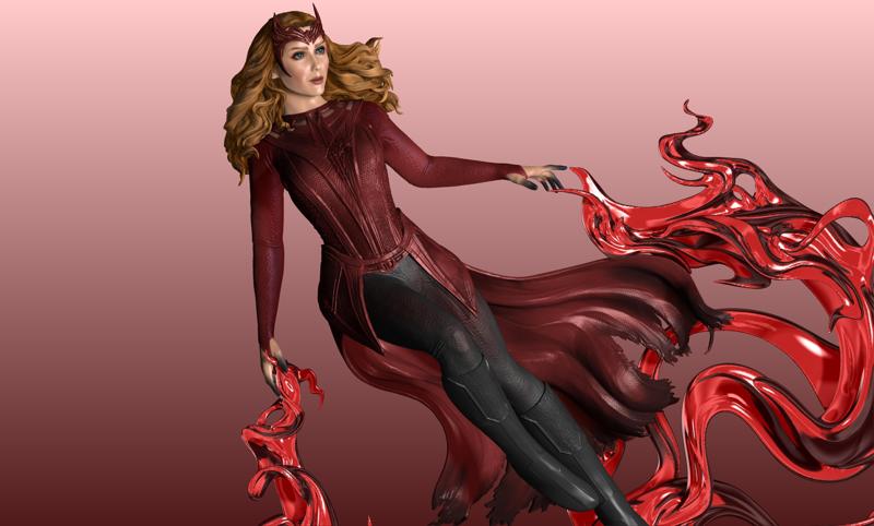 SCARLET WITCH - ELIZABETH OLSEN - WANDA MAXIMOFF