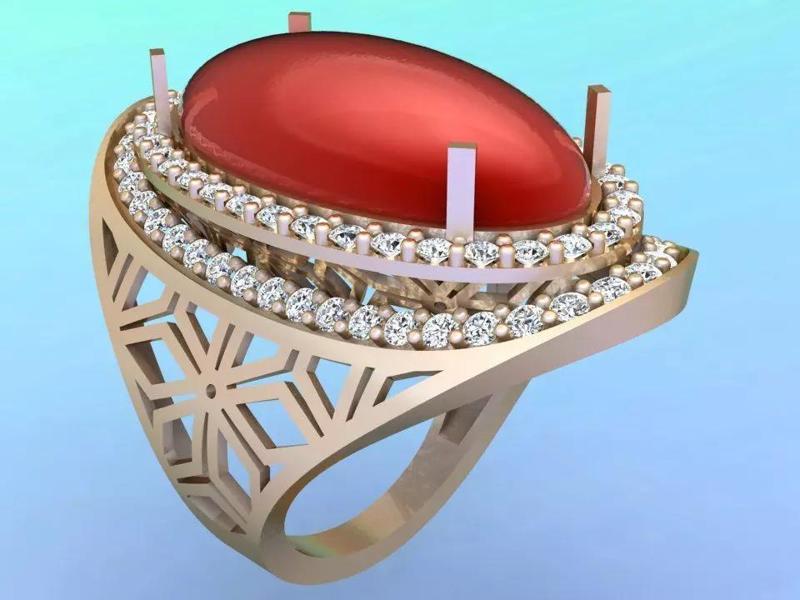 Gemstone Rings - Oval stone ring - Womens Rings
