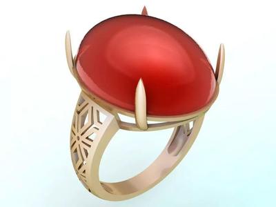 Gemstone Rings - Oval stone ring - Womens Rings