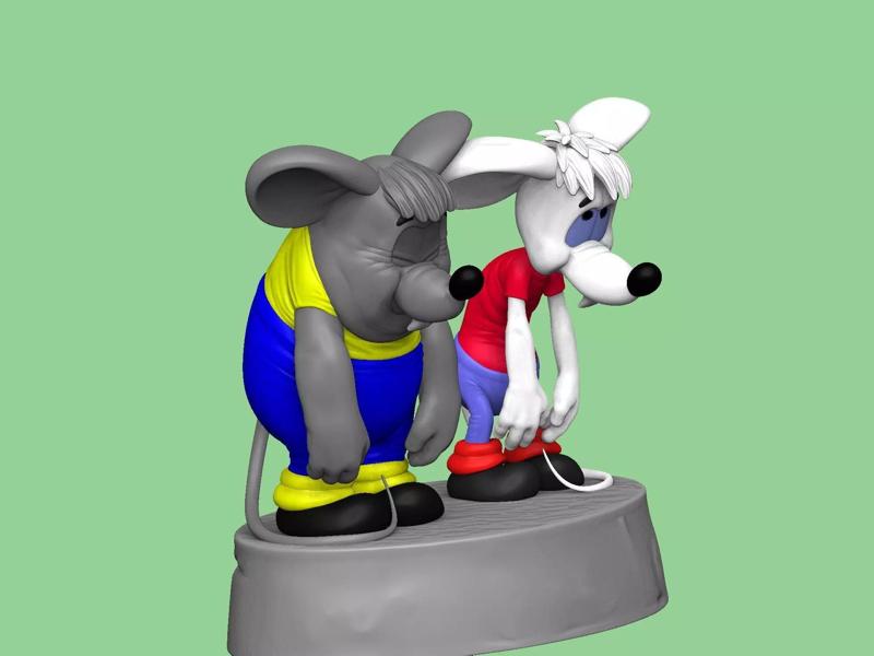 SAD MICE Prosti nas Leopold for 3d printing STL