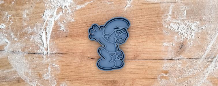 Smurf cookie cutter from the Smurfs