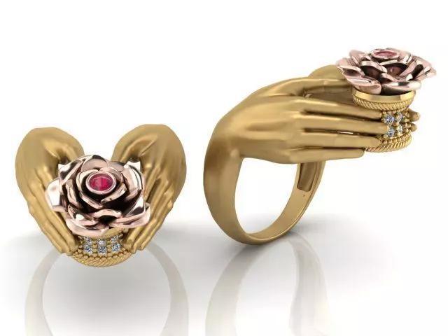 Flower ring