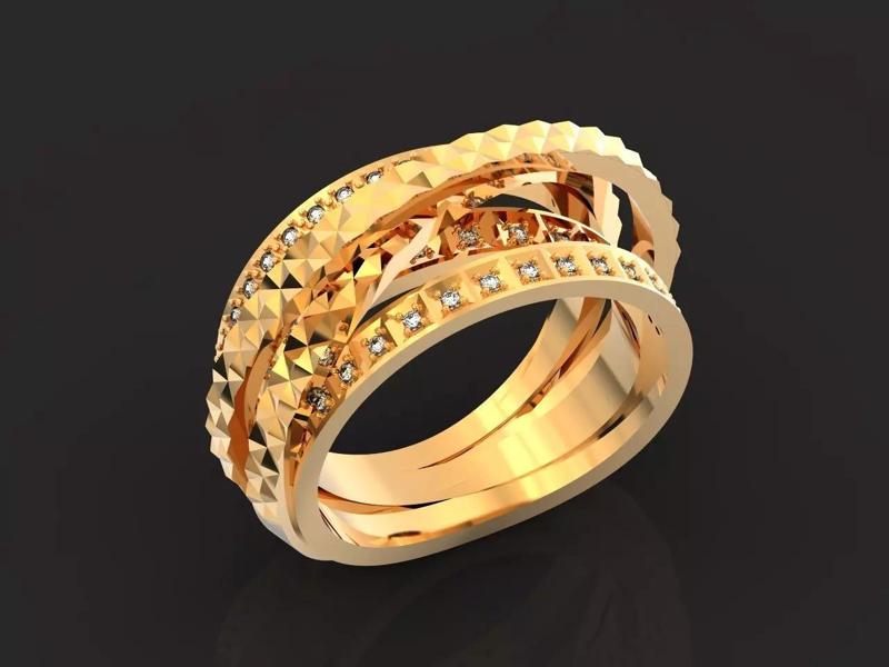 geometric ring made of several ring 1131