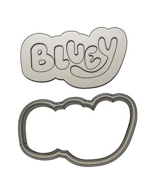 bluey name cookie cutter and stamp