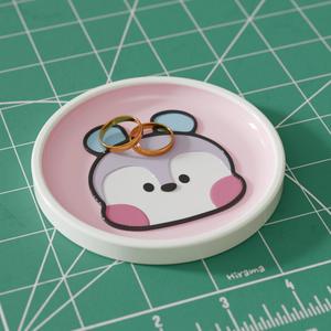 BT21 Mang Minini round trinket dish