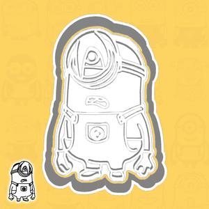 Minions / Despicable Me cookie cutters - Minion (Carl) (style 7)
