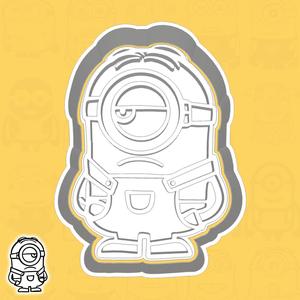 Minions / Despicable Me cookie cutters - Minion (Stuart) (style 1)