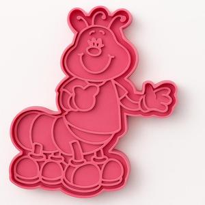 Worm Cookie Cutter with Shoes