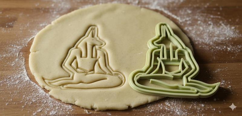 Anubis Cookie Cutter Egyptian Mythology