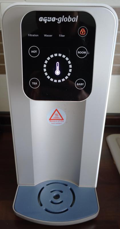 LID ADAPTER FOR AN AQUA GLOBAL PURE NINO MINI TOUCH MACHINE