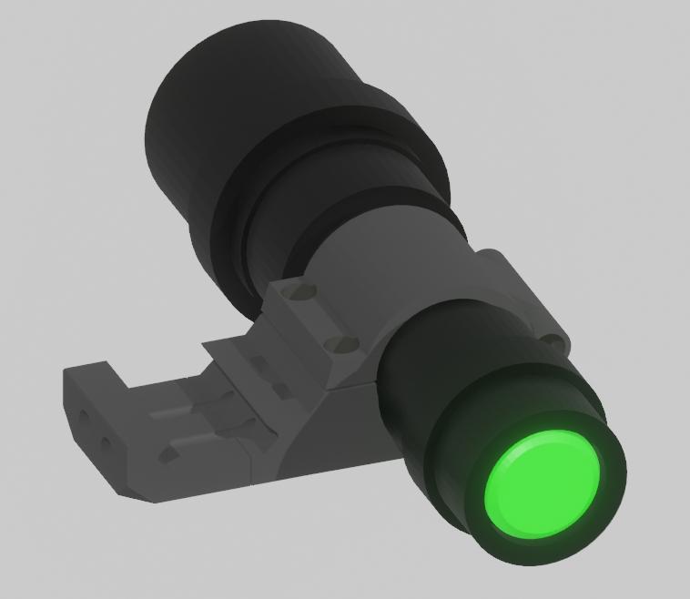 VARTA PICATINNY RAIL FLASHLIGHT HOLDER