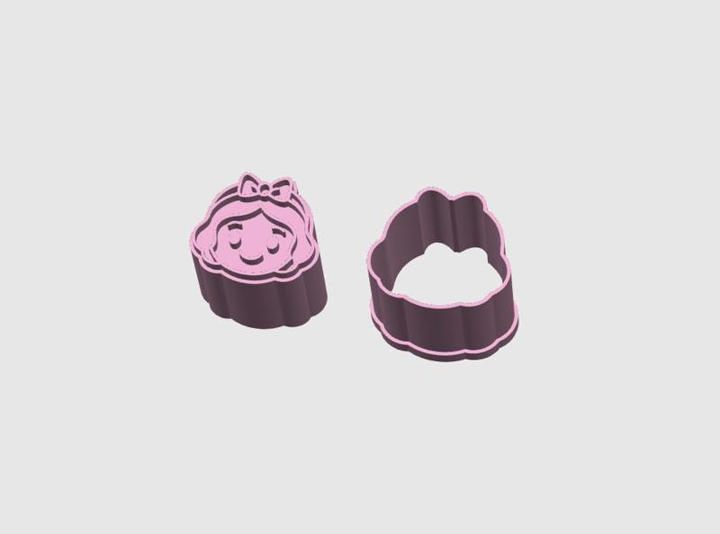 Ejetor Mold Brigadeiro Doces - Princess