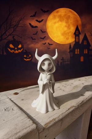 Bride of Death Halloween Decor STL File | Spooky 3D Printed Figure | Haunted House Prop | Digital Download