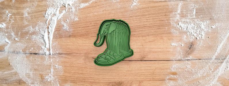 Lirili Larila cookie cutter from Brainrot Italian