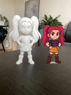 Toonish / Chibi Kpop Demon Hunters Mira