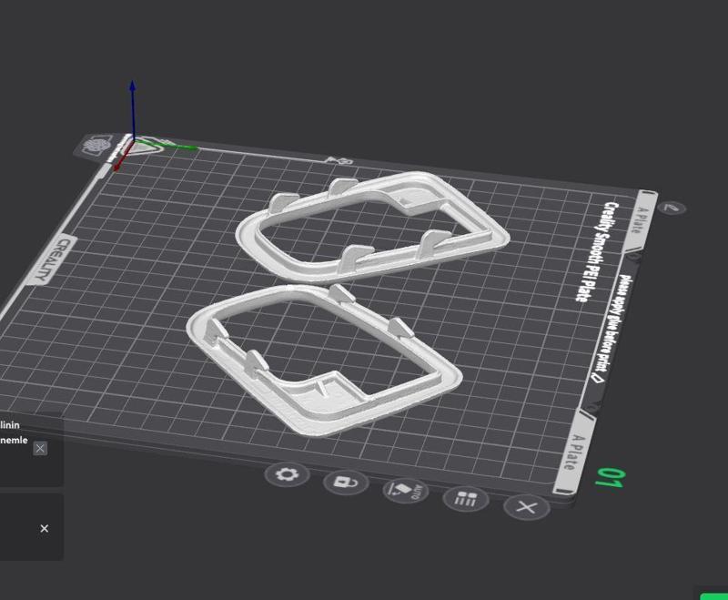 BMW 3 Series E36 Cabrio Sedan Coupe Compact Business Door Handle Frame Rear Right and Left Side