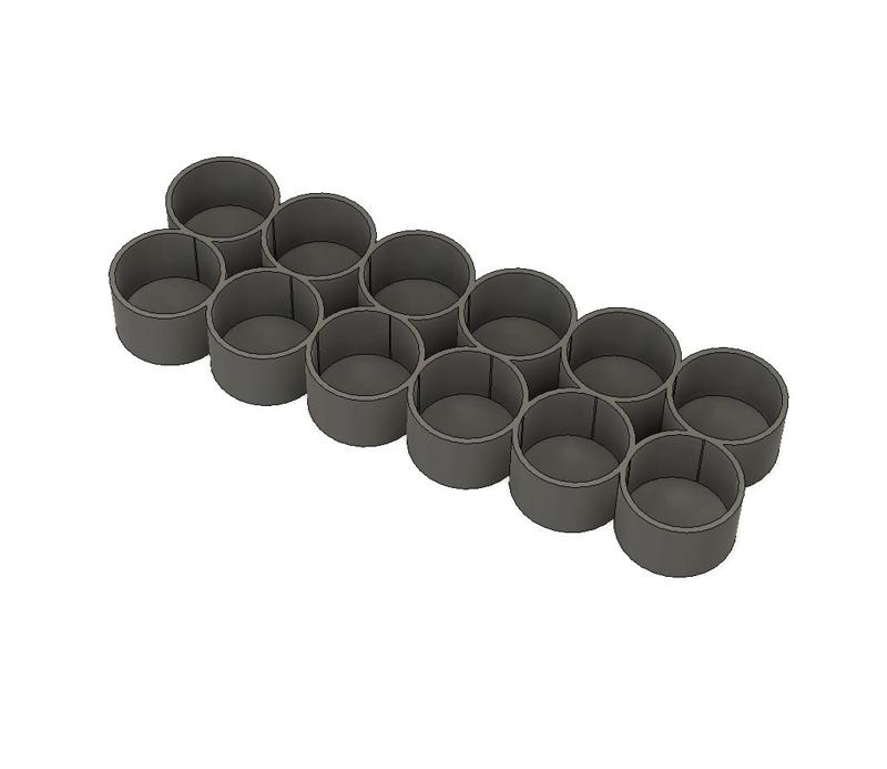 AA Modern Battery Organizer