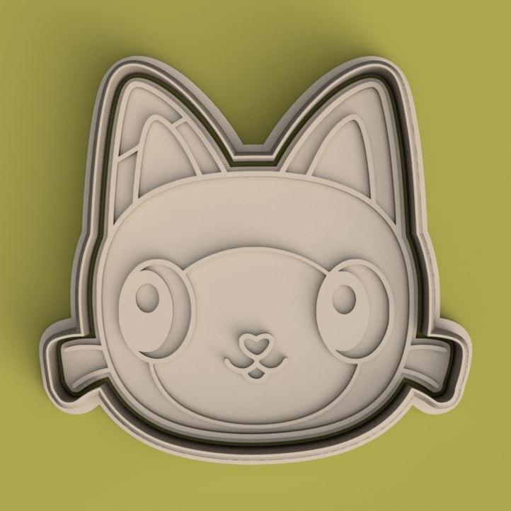 GABBY'S DOLLHOUSE COOKIE CUTTER - pandy paws - pandy patas