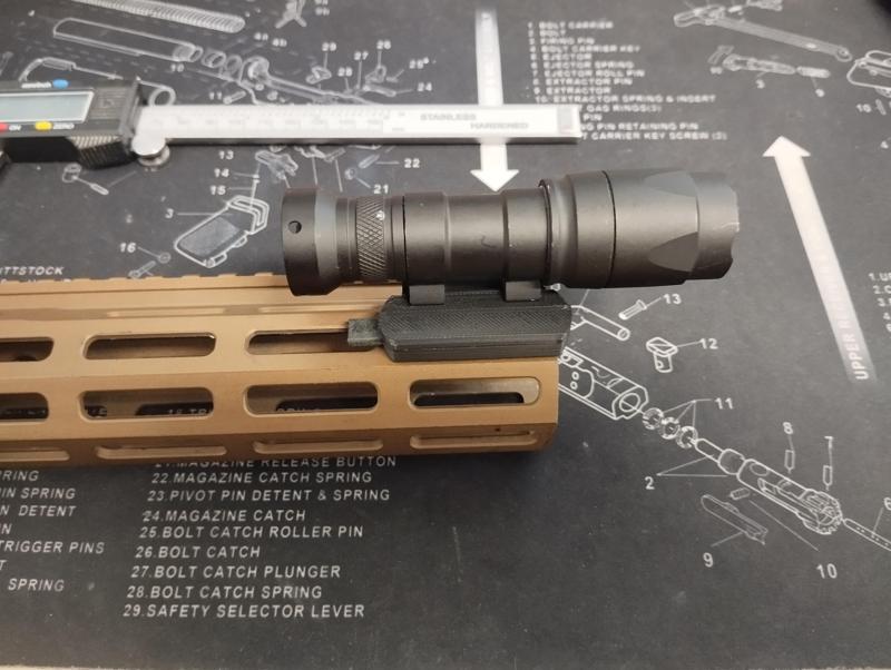 Surefire Scout mlok QD Quick Release