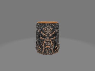 3 Yautja's Mug