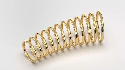 Band Ring for Men print model 3D R0140-W 2mm