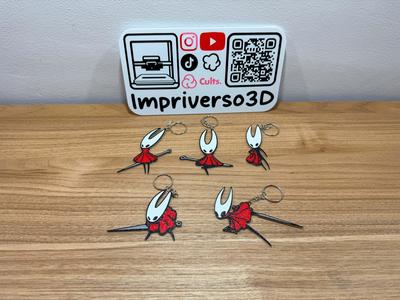 Hollow Knight Silksong HORNET Keychains