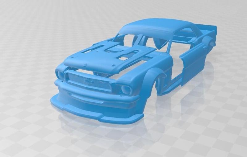 Ford Mustang Hoonicorn – STL Body Car Only