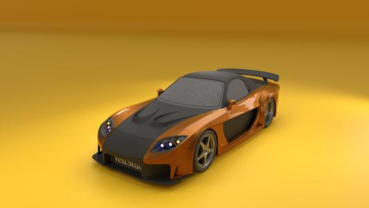RC 1/10 Han's RX7