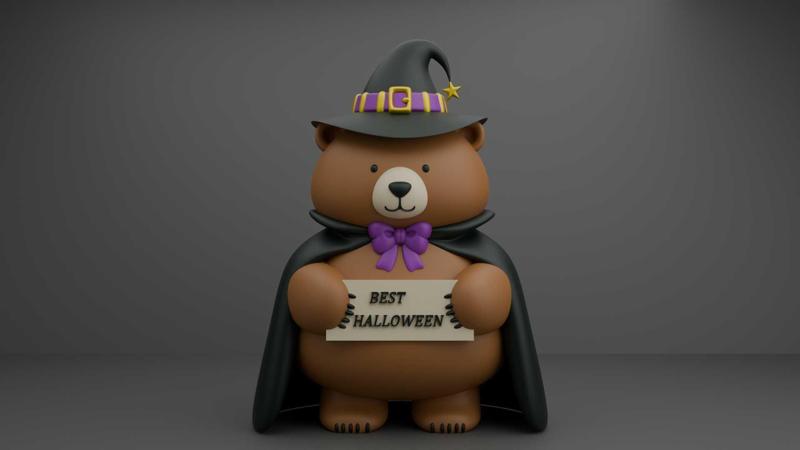 halloween bear