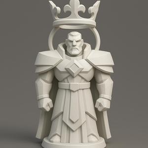 Chess King Floating Crown