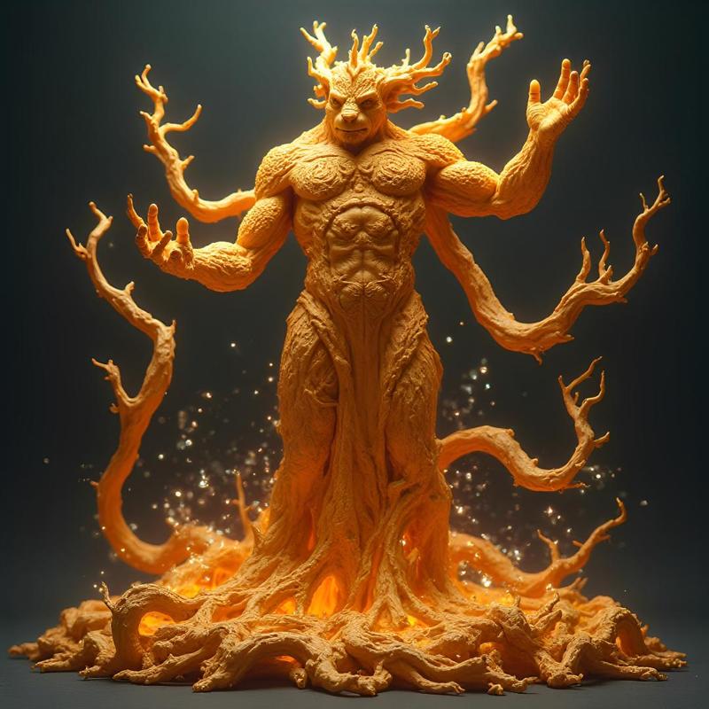 28-32mm Sylvan Horror Miniature