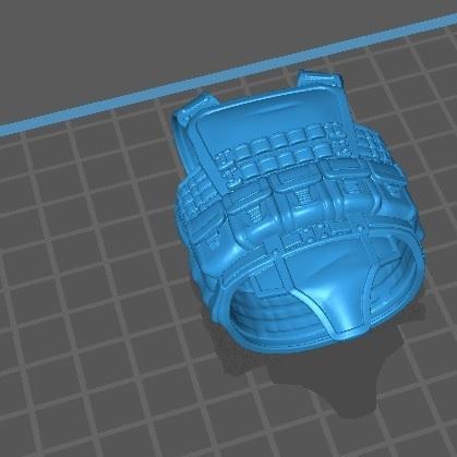 1/12 gi joe classified vest 14 "TRIPWIRE V1)