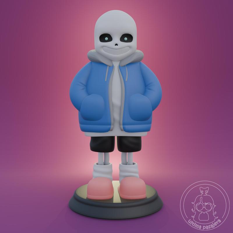 sans - undertale - fanart