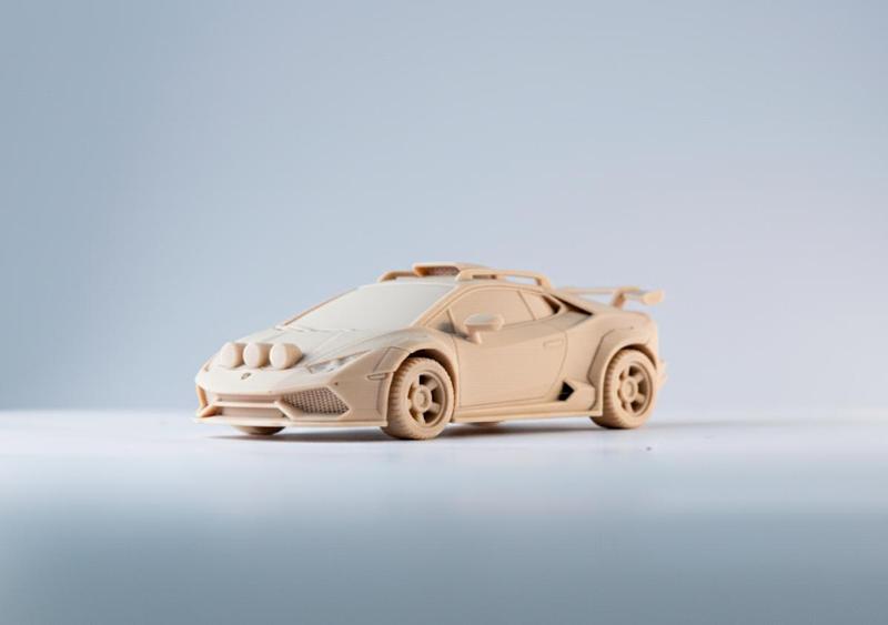 Lamborghini Huracán Sterrato 3D Model Scale