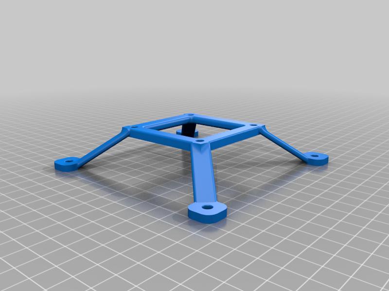 Watercooling Pump Mount for 120 mm fan