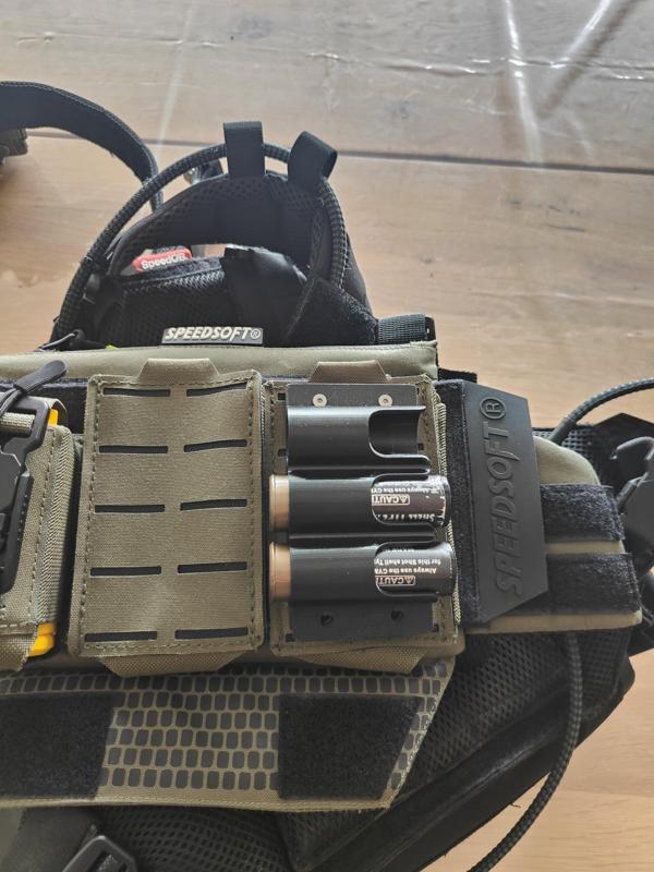 Shotgun shell MOLLE mount