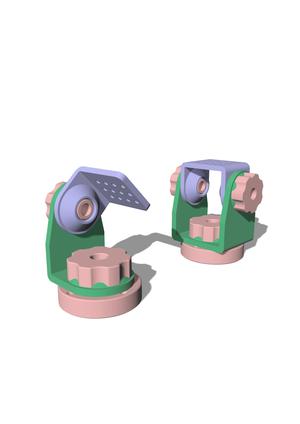 ADJUSTABLE SUPPORT HEAD - WITH 8 POSITION POINTS