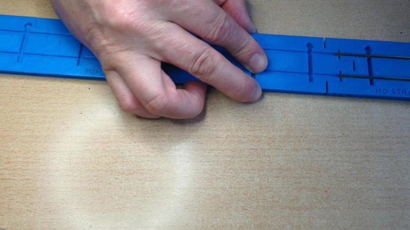 HO Scale Model Train Straight Hand Built Tracks Jigs & Tools