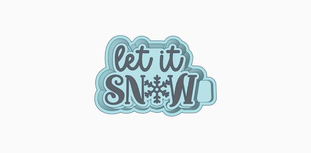 let it snow freshie mold housing stl