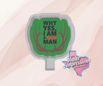 Rack Man Hunting Freshie Mold