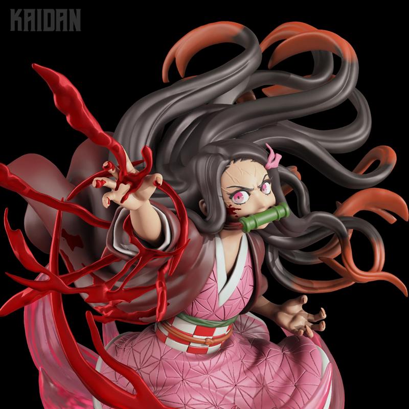 Nezuko Kamado Bust DEMON SLAYER - STL ready for 3D printing