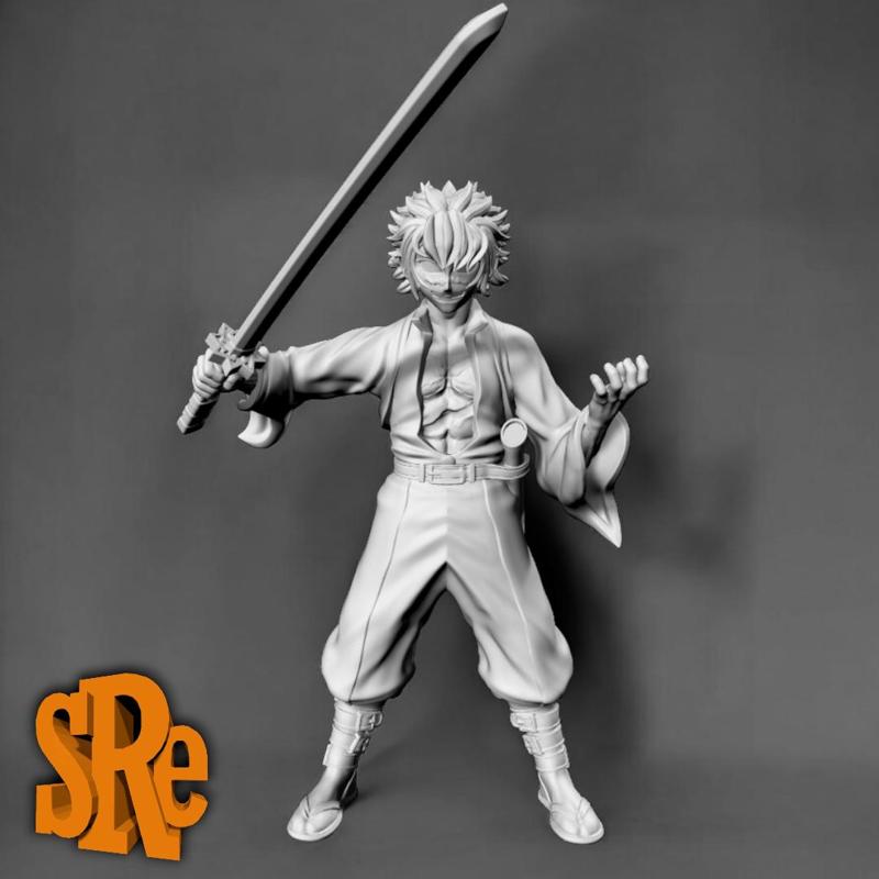 Sanemi Shinazugawa - Demon Slayer