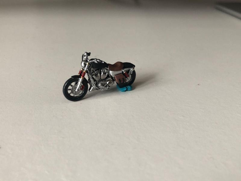 1/64 harley mod hotwheels custom