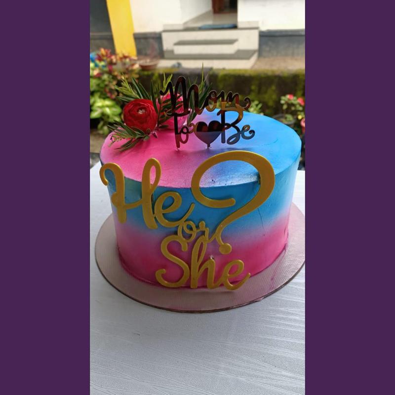 Cake topper - He or She ?